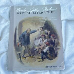 Words Aptly Spoken British Literature Book